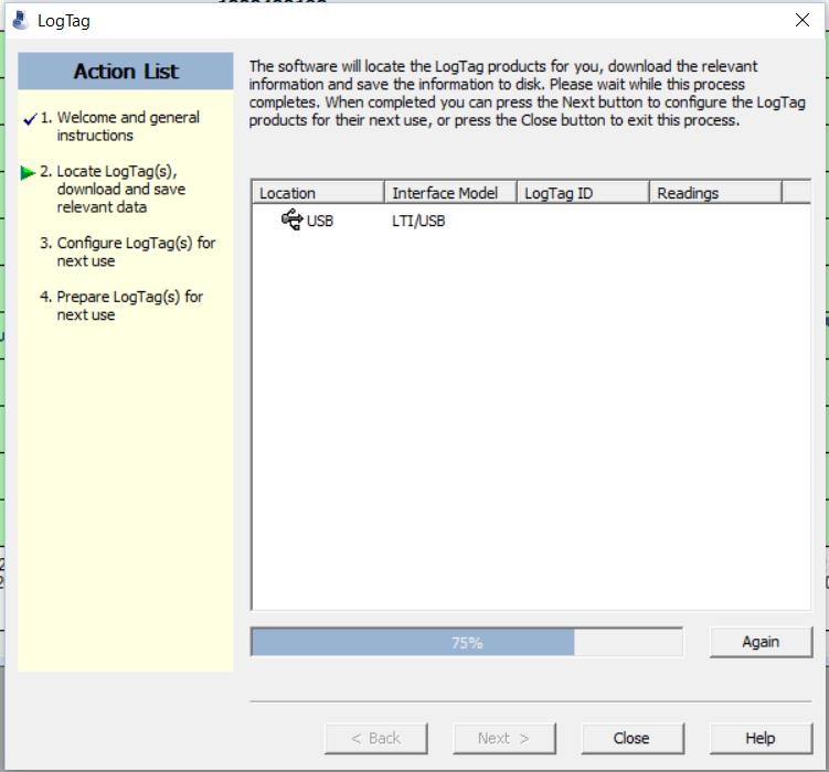 Logtag Analyser Device List