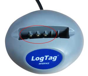 Check the contacts on the LogTag Reader