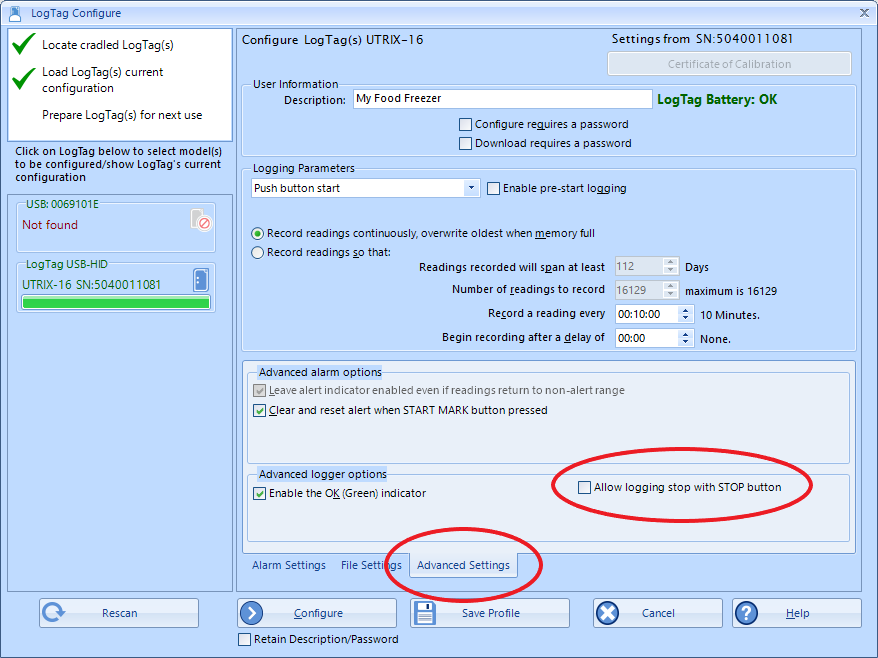 Logtag How To Configurate Logtag Temperature Recorder Using, 47% OFF