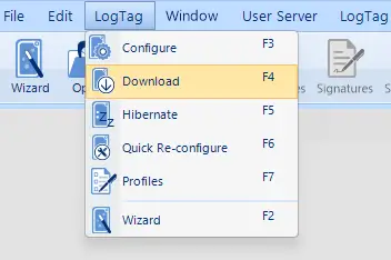 LogTag Menu - Download