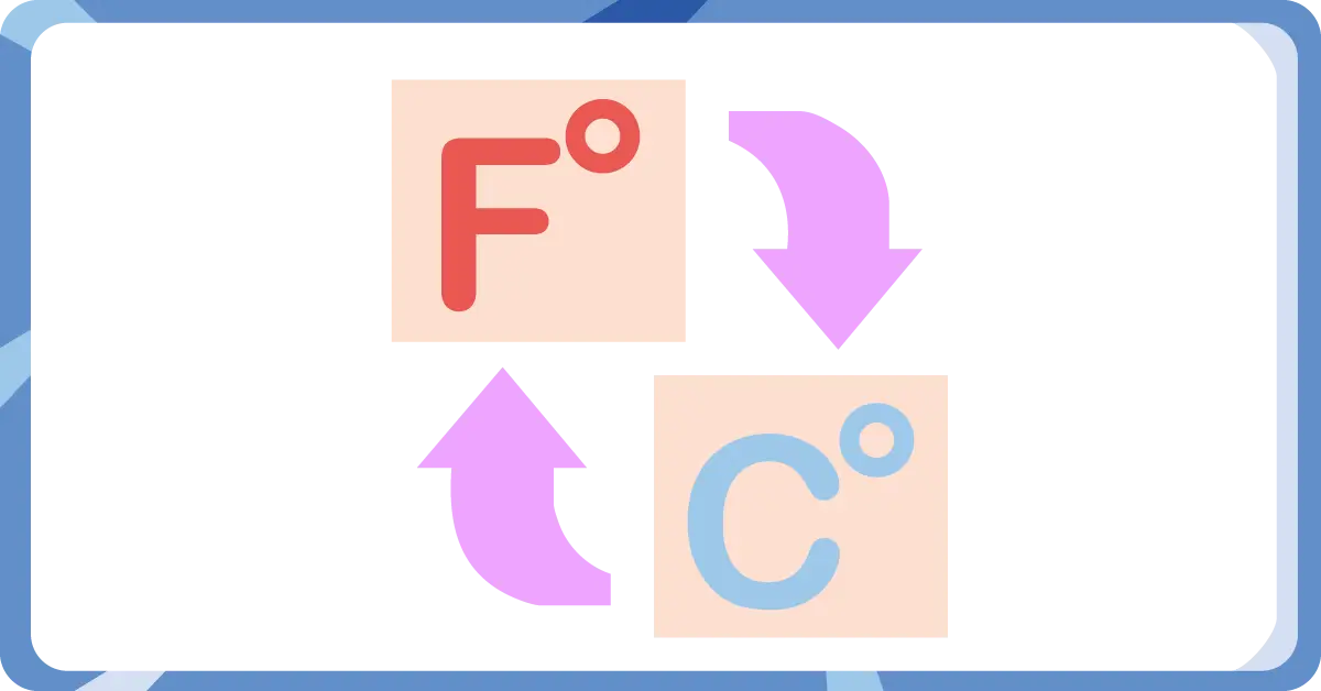 Change temperature units